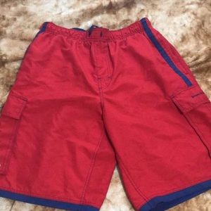 Beverly Hills Pool club red swimming shorts